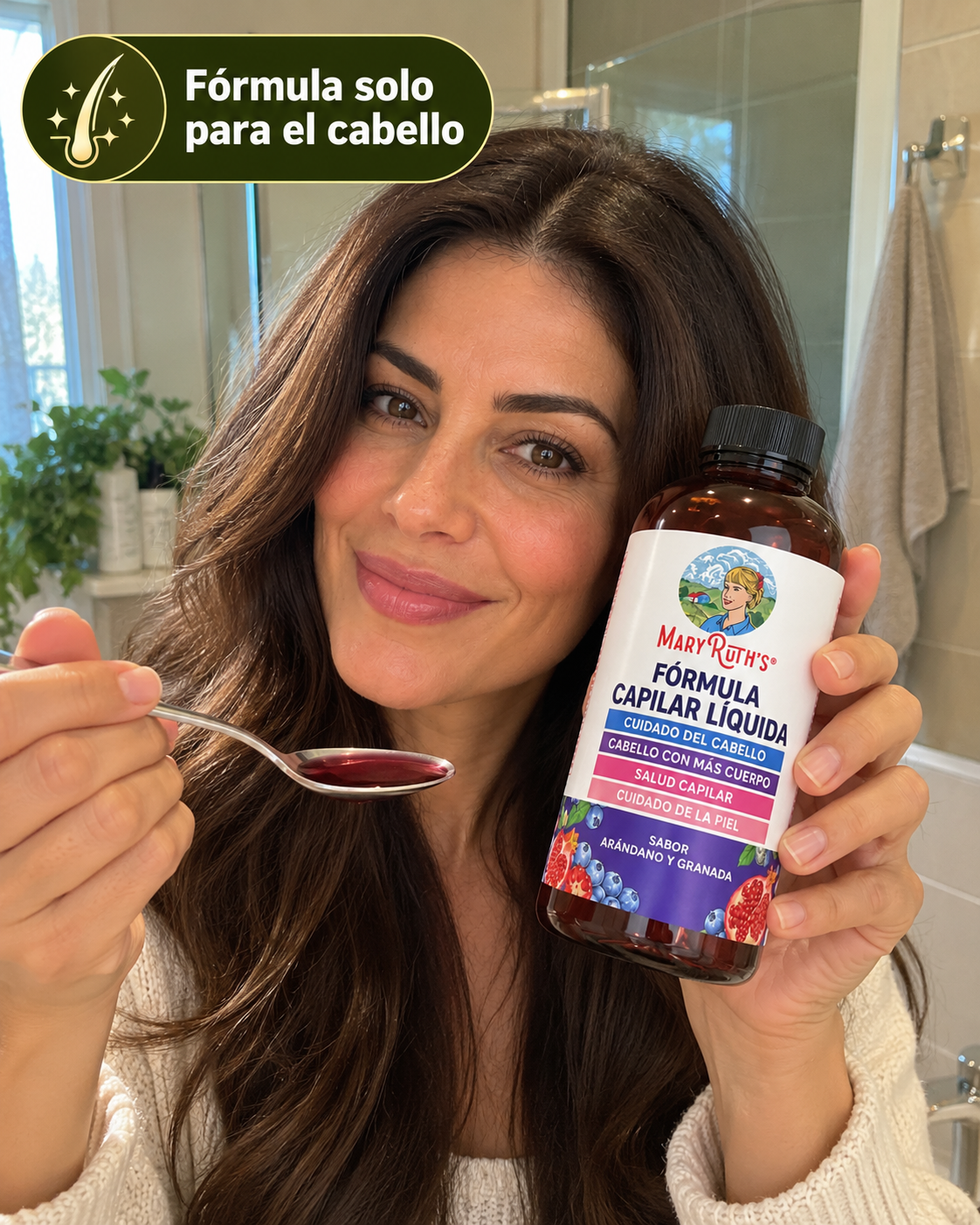 MaryRuth’s Hair Formula – El Pelo Grueso Que Extrañabas