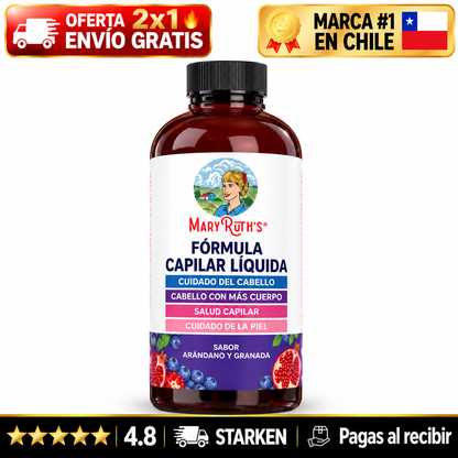 MaryRuth’s Hair Formula – El Pelo Grueso Que Extrañabas