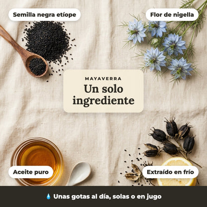 Semilla Negra MAYAVERRA - un solo ingrediente