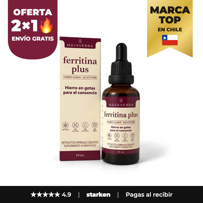 Ferritina Plus MAYAVERRA gotero - Oferta 2x1 envío gratis